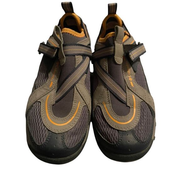 Columbia Boys Gray Waterproof Manta Ray Sport Omni Grip Shoes Size 3.5 - Picture 3 of 9